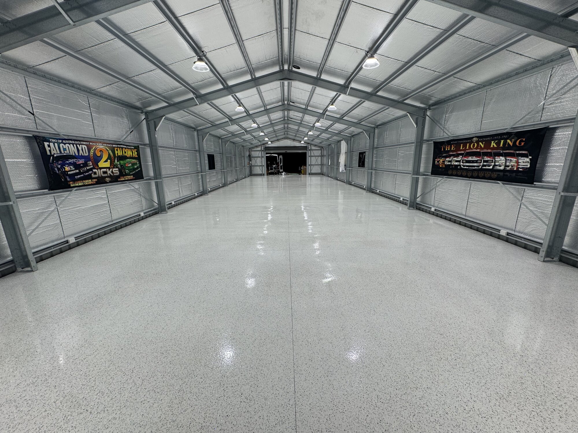 Premium garage floor